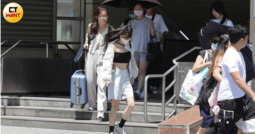 中央氣象署指出，本週多為白天暖熱、早晚偏涼的天氣，且水氣偏多整齊悶熱。其中週三、週六各自有一波鋒面來襲，導致本周天氣變化快速。（示意圖／劉耿豪攝）