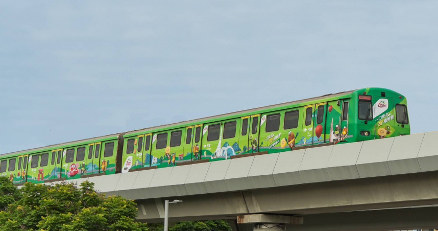 「Zespri 營養快充列車」已於北捷淡水信義線登場，票選在地台味早餐還有機會獲得萬元早餐金。（圖／Zespri提供）
