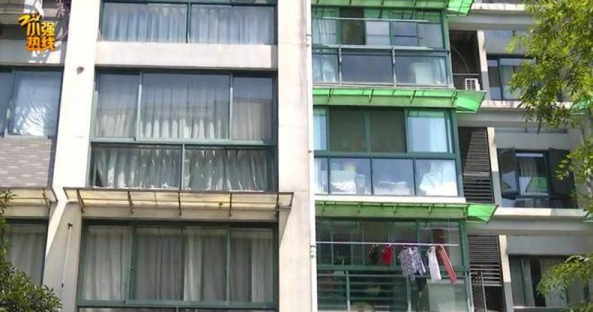 杭州健康公寓居民王先生反映，樓上雖已空置半年，夜裡卻仍有奇怪噪音。（圖／翻攝自小強熱線浙江教科）