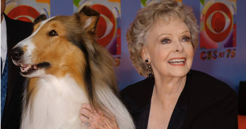 美國資深影星瓊洛克哈特辭世，享嵩壽100歲，代表作包括《靈犬萊西》《LIS太空號》等。（圖／達志／美聯社，下同）