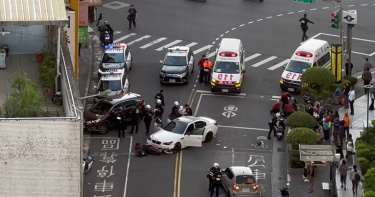 台北市信義區今天（7日）下午4時許驚傳警匪追逐。（圖／翻攝自臉書，信義區三兩事）