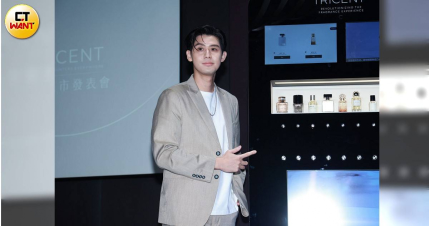 李玉璽出席代言活動，首度公開談及新婚生活。（圖／常朝貴攝）