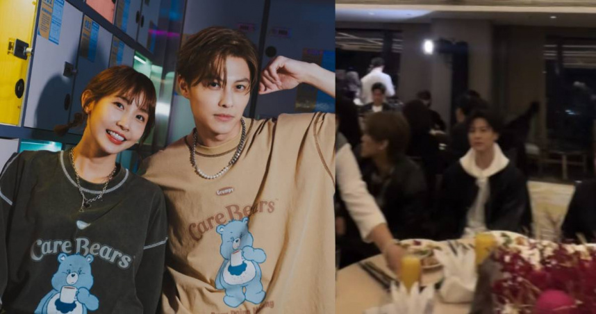 王子現身公司尾牙。（圖／翻攝自Instagram＠prince_pstar、taiyomusic）