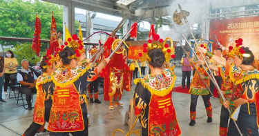 「2020蘭陽媽祖文化節」防疫施妙招 火神陣開道諸邪退避