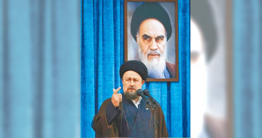 何梅尼的孫子哈桑，被視為接班人選黑馬。（圖／路透）