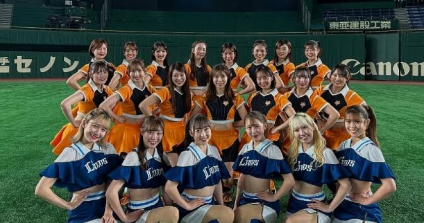 日本職棒讀賣巨人隊的官方啦啦隊「維納斯」已有超過30年歷史。（圖／翻攝IG「giants.venus」）