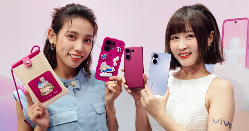 vivo V60與泡泡瑪特（POP MART）人氣角色「ZSIGA」跨界合作。（圖／廖梓翔攝）