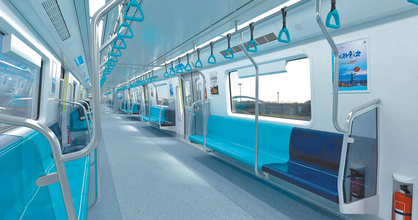 北捷列車上禁止飲食，多年來維持乾淨乘車環境。（圖／報系資料照）