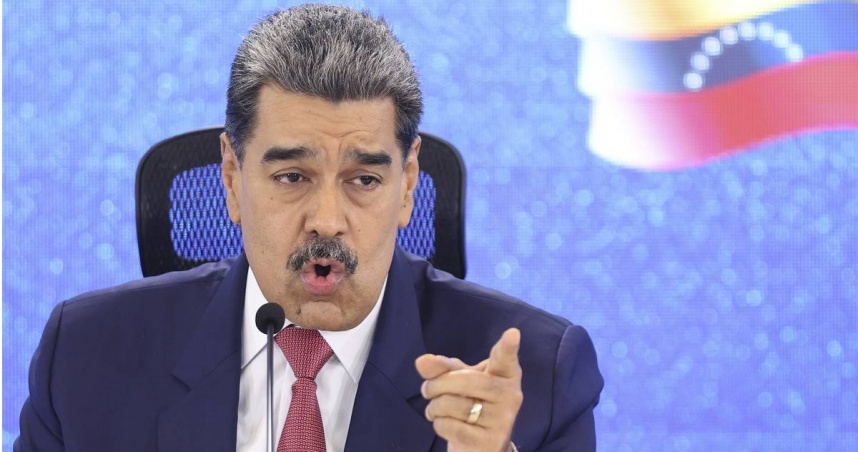 委內瑞拉總統尼古拉斯馬杜洛致信美國總統川普，否認涉入販毒。（圖／達志／美聯社）