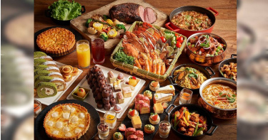 台北美福大飯店「展場限定」下午茶快閃帶來彩匯自助雙人下午茶餐券每張1,711元，展期4天每日15:00限時販售。（圖／台北美福大飯店提供）