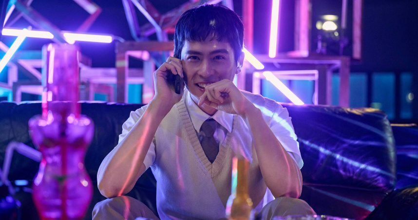 石知田首度演出反派遭觀眾討厭。（圖／Netflix提供）