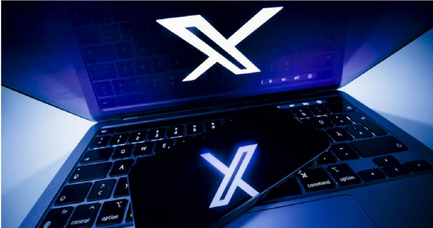 歐盟5日以違反新數位法規為由，對全球首富馬斯克（Elon Musk）旗下的「X平台」開罰1.2億歐元（約合新台幣43.7億元）。（圖／達志／美聯社）