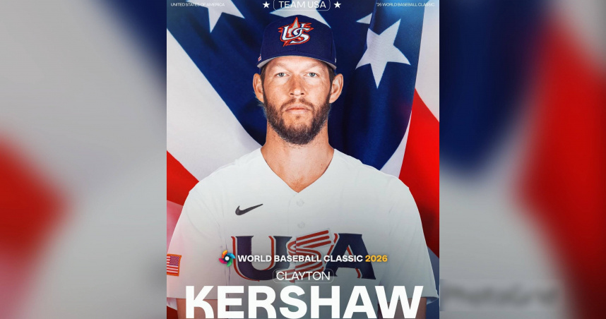 柯蕭披美國隊戰袍出戰本屆經典賽。（圖／翻攝IG／MLB）