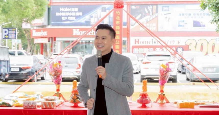 新竹縣竹北市長鄭朝方（圖）指出竹北打開公園「雙市雙福」計畫回響熱烈，「縣福園」改造便是其中重要的一環。（圖／翻攝自竹北市公所臉書粉絲團）