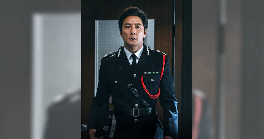 《寒戰1994》吳彥祖的顏值，讓劉俊謙狂讚「真的好帥」。（圖／華映娛樂）