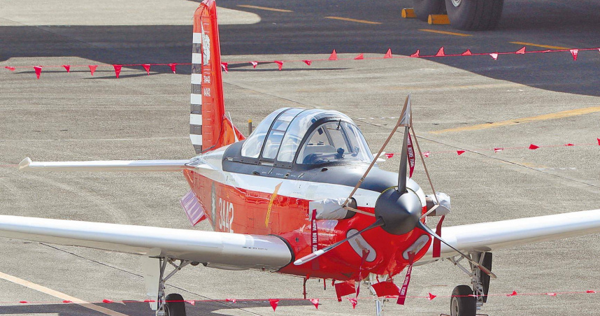 T-34初級教練機。（圖／報系資料照）