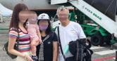 張女（左）3年前曾與丈夫、公婆和女兒一起到澎湖旅遊，並留下快樂合照，如今卻慘死公公（右）刀下。（圖／翻攝死者IG）