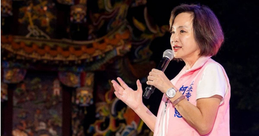國民黨高雄市長參選人柯志恩。（圖／翻攝自臉書／柯志恩）