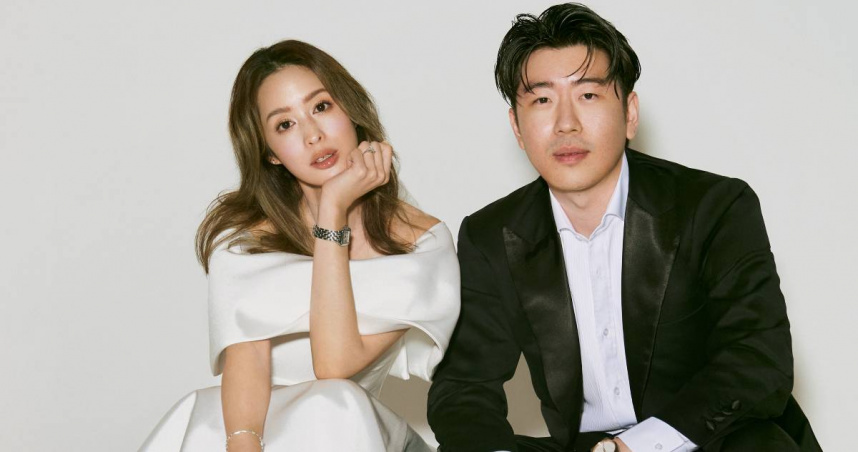 莫允雯結婚了！甜曬唯美婚紗照　帥尪首度正面曝光「撞臉傅孟柏」