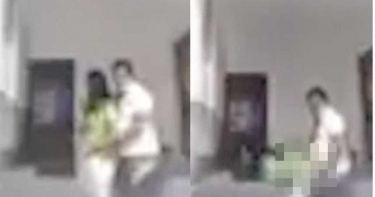 「雙人運動」鏡頭沒關+1!菲官員開視訊會議 後背式「速戰」女秘書看光光
