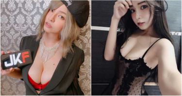 圖多/G奶辣模跑台南跨年!舉牌「讓你看看」 警察局長親自到場