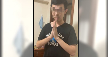 男大生好奇夜闖女宿 摀女學生嘴:給我一次機會