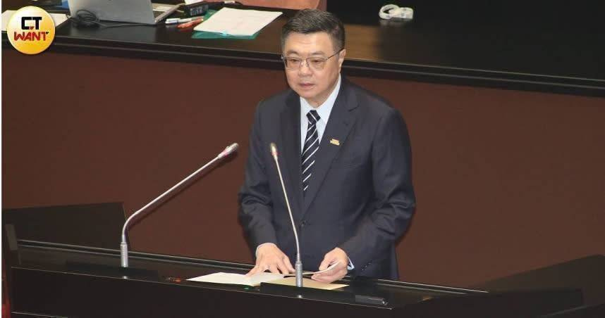 行政院長卓榮泰今（7）日表示，李孟諺充分表現出工程、水利方面的專業，自己要求他用成績向民眾報告。（圖／黃鵬杰攝）