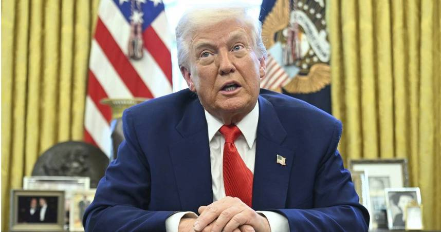 針對川普的關稅政策，行政院也祭出因應對策。（圖／達志／美聯社）