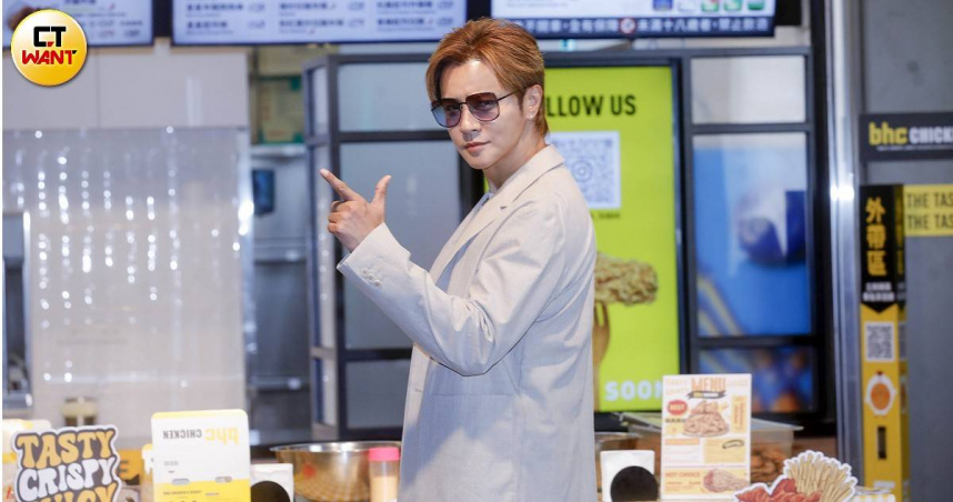 羅志祥表示媽媽雖然罹患失智症，但煩惱也變少了。（圖／趙文彬攝）