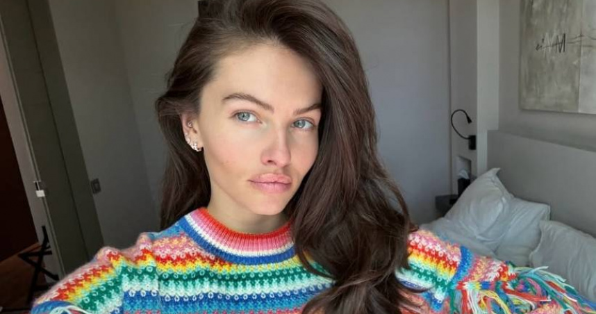 法國模特兒泰萊恩布朗多（Thylane Blondeau）被譽為「全球最美麗女孩」 。（圖／翻攝自布朗多IG）