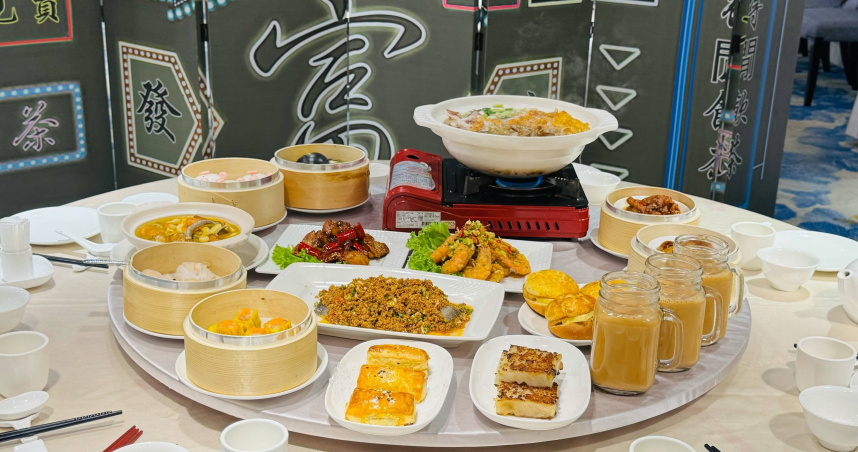 港點老店「易牙居」重新回歸台北,提供中式功夫菜及精緻港點。(圖/易牙居提供)