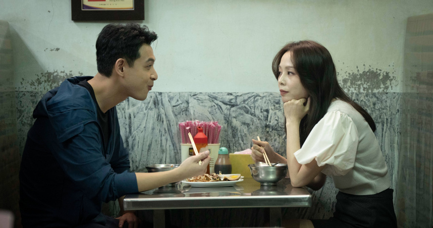 孫淑媚與連晨翔在劇中曖昧指數狂飆。（圖／華視、公視台語台提供）