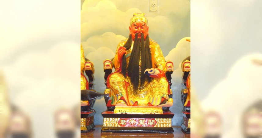 關聖帝君。（圖／楊登嵙提供）