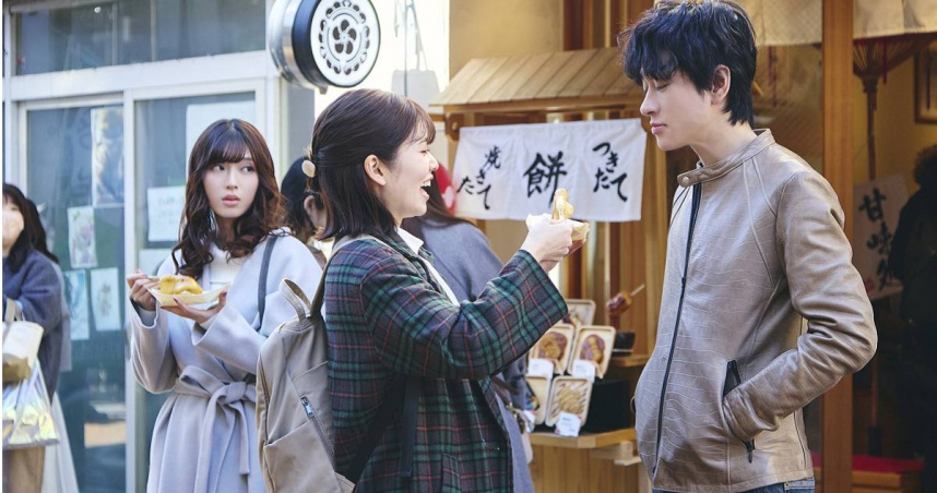 橫山裕（右）扮渣夫，由於角色的行徑太過卑劣，他完全沒有共鳴。（圖／取自《和我老公結婚吧》X）