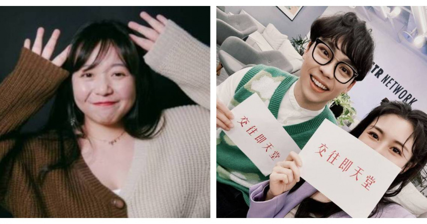 天殘（左）生前與賀瓏關係緊密，Albee捲入感情風波後多次澄清立場。（圖／翻攝自天殘臉書、Albee IG）