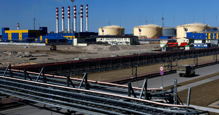 烏斯季盧加（Ust-Luga）港。（圖／達志／路透社）