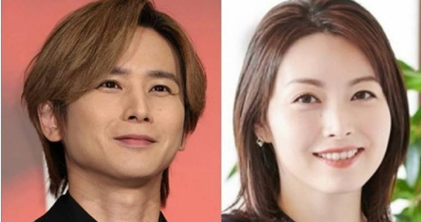 「永遠的王子」堂本光一（左）與相戀逾10年的女演員佐藤惠（右）即將步入婚姻。（圖／翻攝自《女性セブン》）