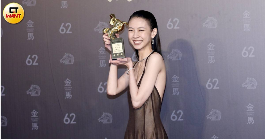 馬士媛在《左撇子女孩》中展現演技，拿下最佳新人獎。（圖／本刊攝影組）