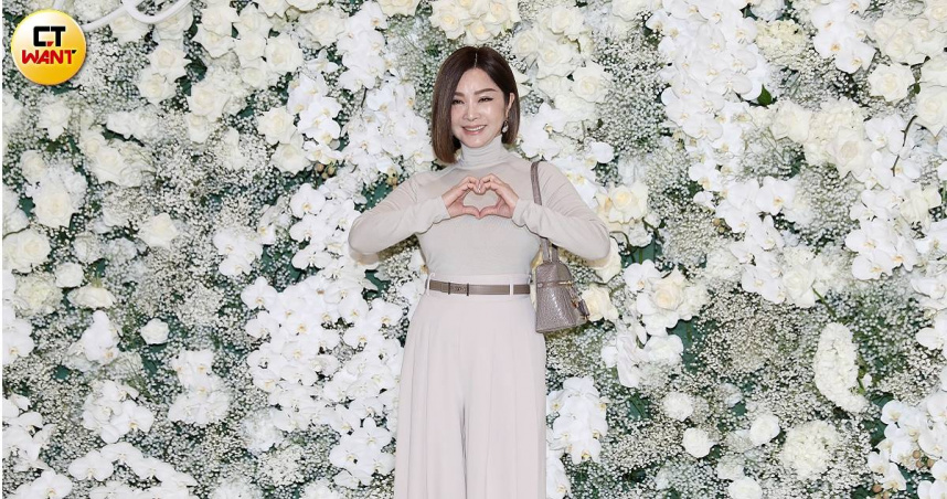 陳美鳳要邱澤、許瑋甯「多生幾個」。（圖／侯世駿攝）