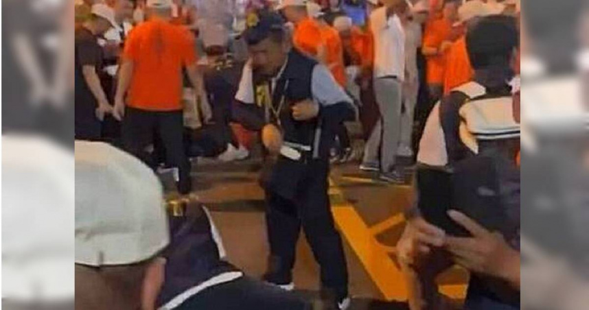 媽祖遶境變調！彰化爆毆警　偵查隊長鼻斷濺血、4嫌全落網