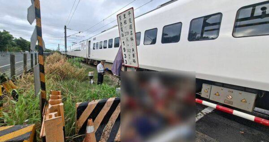 彰化86歲翁電動輔助車卡平交道　遭新自強號撞擊傷重不治