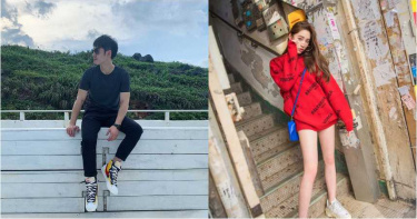 手滑車內親密照外流後 歐陽妮妮、張書豪現身基隆!服裝竟與當天相符