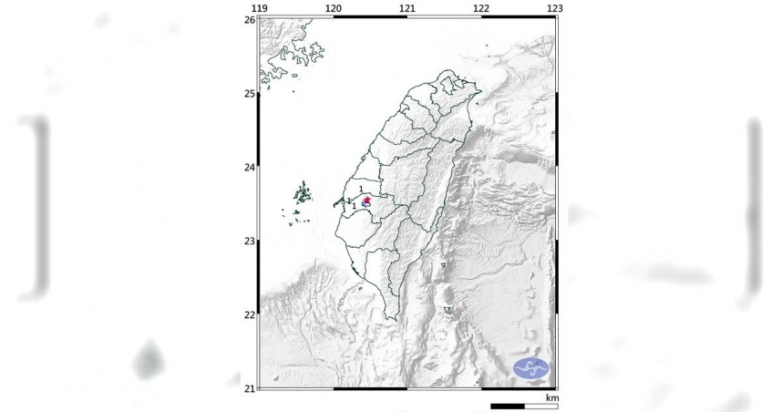 最新一起嘉義地震發生在11日，震央位於嘉義縣政府東北東方19.6公里 ，芮氏規模3.2。（示意圖／翻攝自中央氣象署）