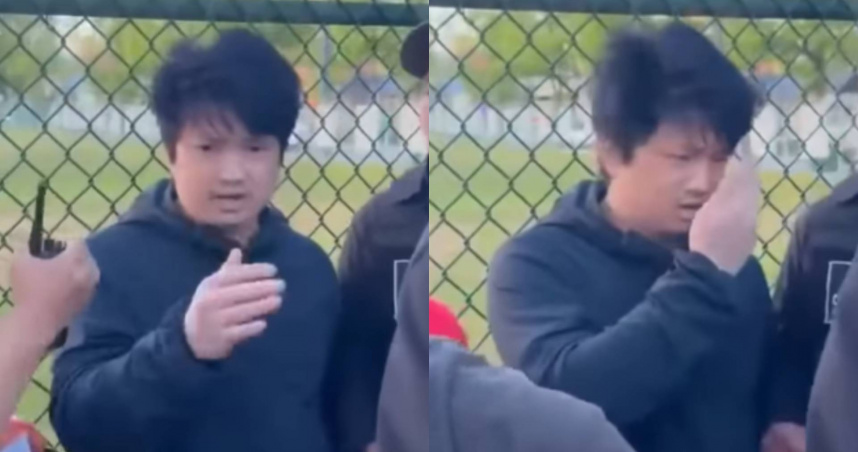 疑為駕車衝撞路人的羅男。（圖／翻攝自FB）