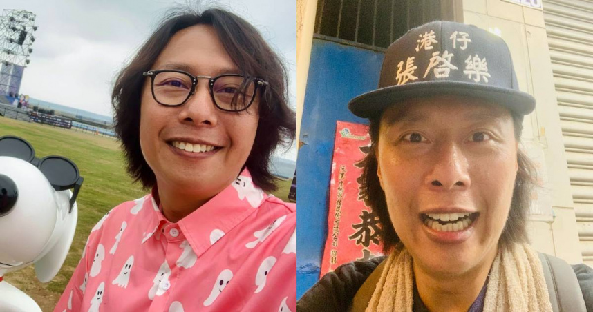 來台定居的港星張啟樂表示，自己到台灣學開車，考手排1次就過。（圖／翻攝自臉書／港仔張啟樂的臺灣生活）