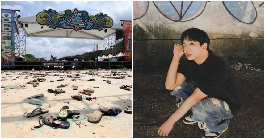 許明杰回應八仙塵爆，他當時逃過一劫。（圖／報系資料照、翻攝許明杰Threads）