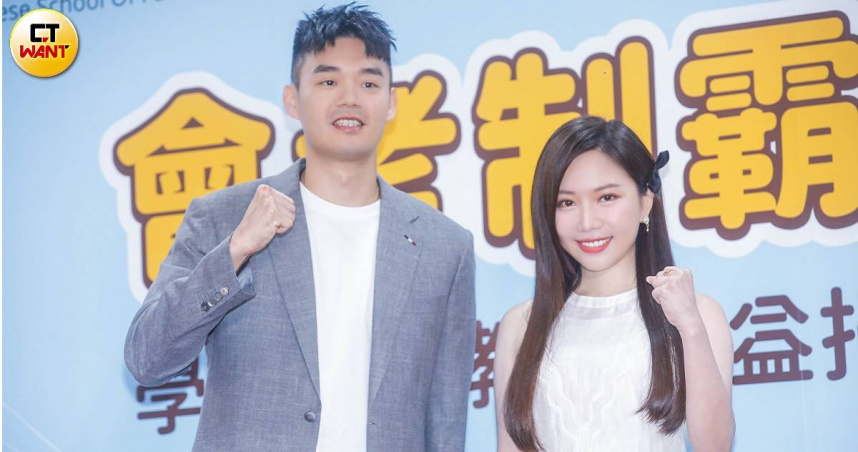 王齊麟（左起）、蔡尚樺出席台灣知識庫活動。（圖／趙文彬攝）