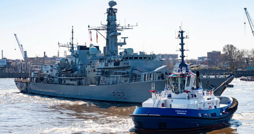 英國皇家海軍。(圖/達志/美聯社)