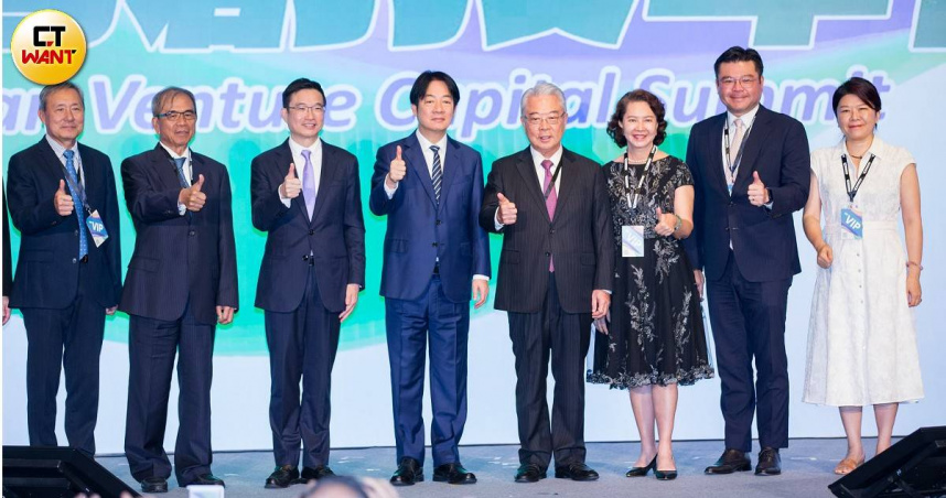 總統賴清德12日出席「2025台灣創投年會」。（圖／黃威彬攝）