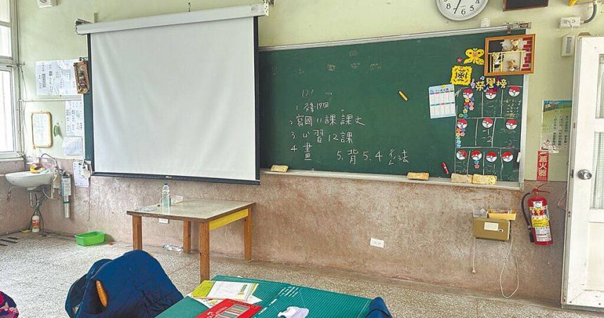 全台代理教師荒，偏遠學校更陷入招募困境，開學將至，台東20所國中小仍在招募代理、代課老師。（圖／中國時報蔡旻妤攝）
